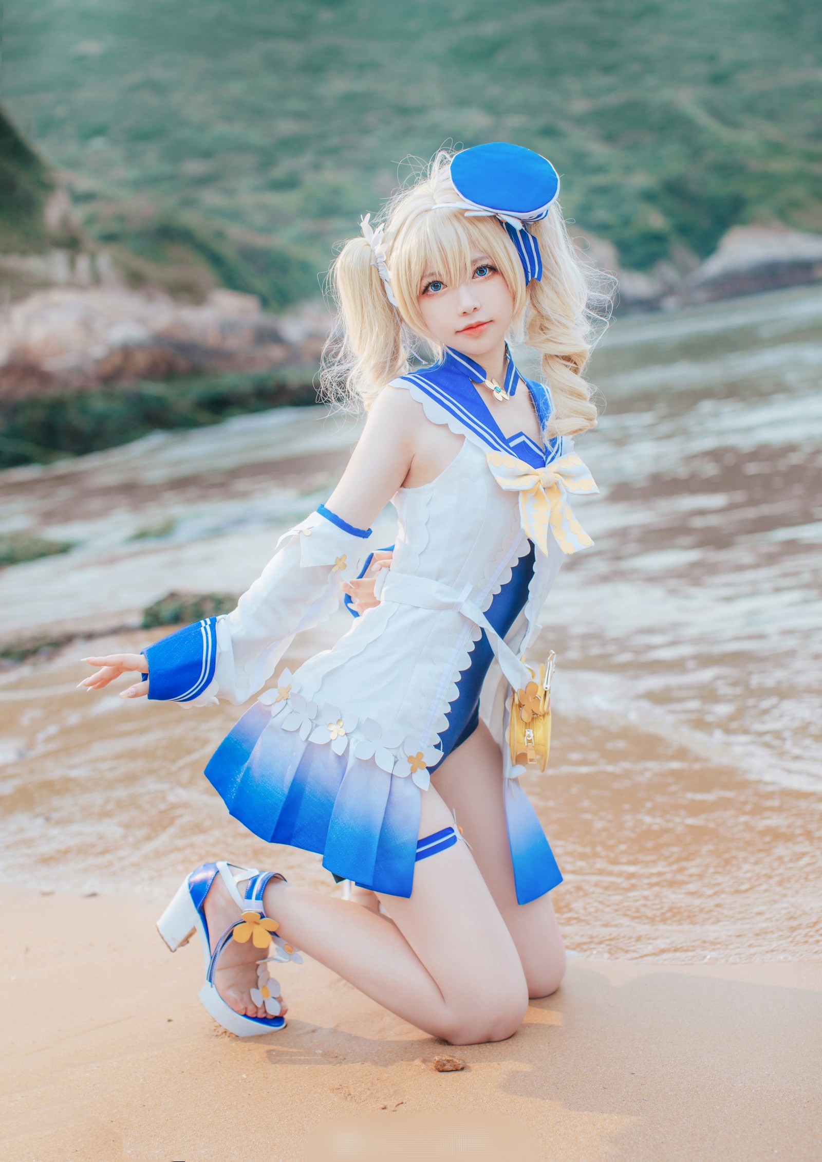 六二二同学 原神 芭芭拉 Cosplay 写真图集｜Genshin Impact（10P｜57MB）插图4