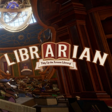 Librarian: Tidy Up the Arcane Library! box art