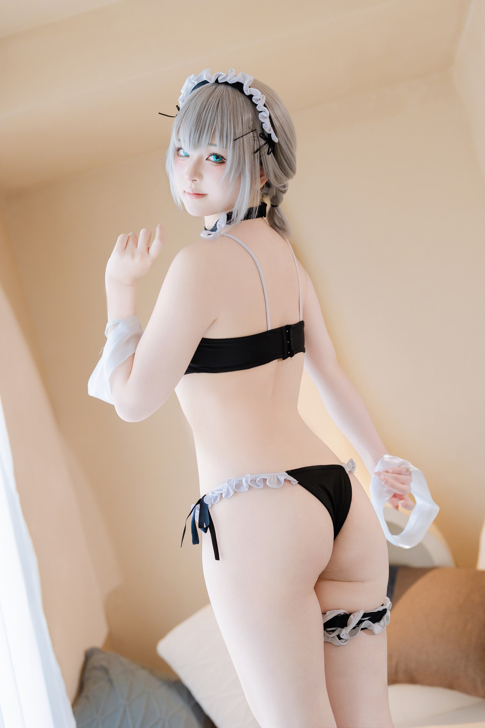 屿鱼 Yuyu 碧蓝航线 曼彻斯特 泳装 Cosplay 写真集（50P｜365MB）插图9
