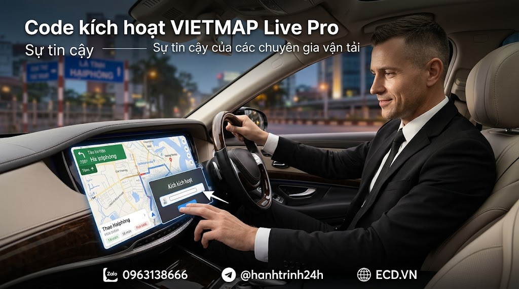 hỗ trợ kích hoạt vietmap