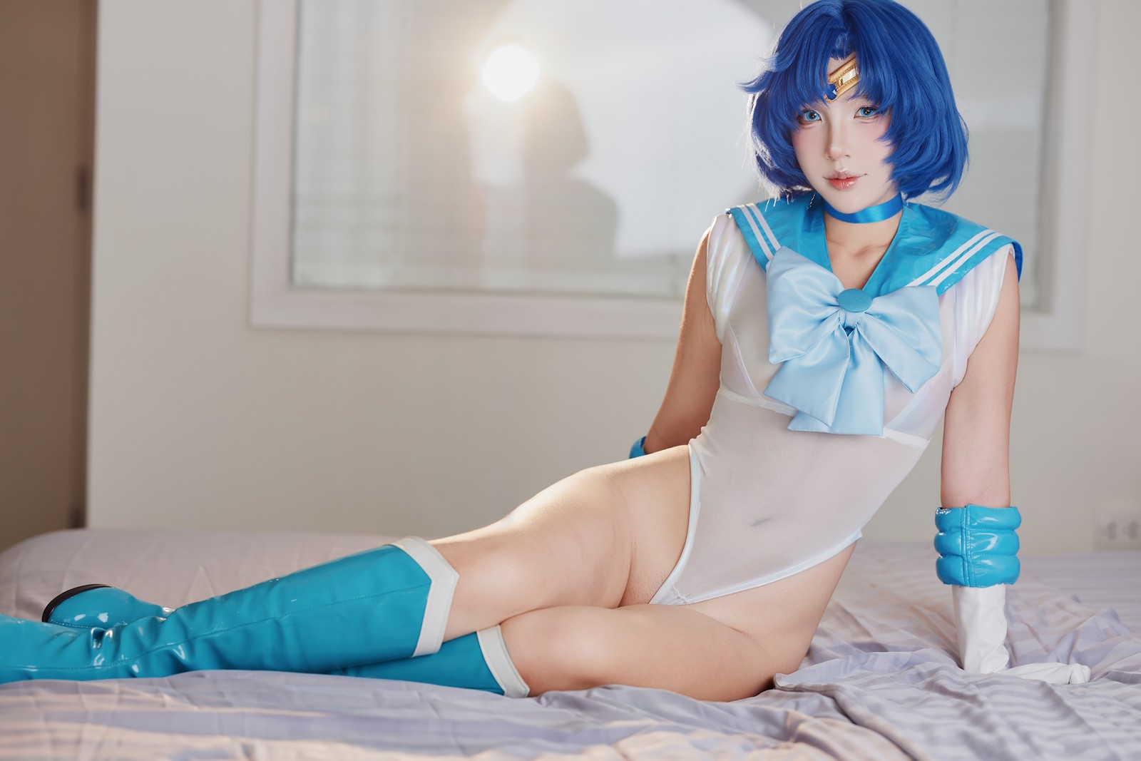 Puy Puy – Sailor Mercury 水手水星 Cosplay 写真（288P+10V-2.26GB）美少女战士插图5