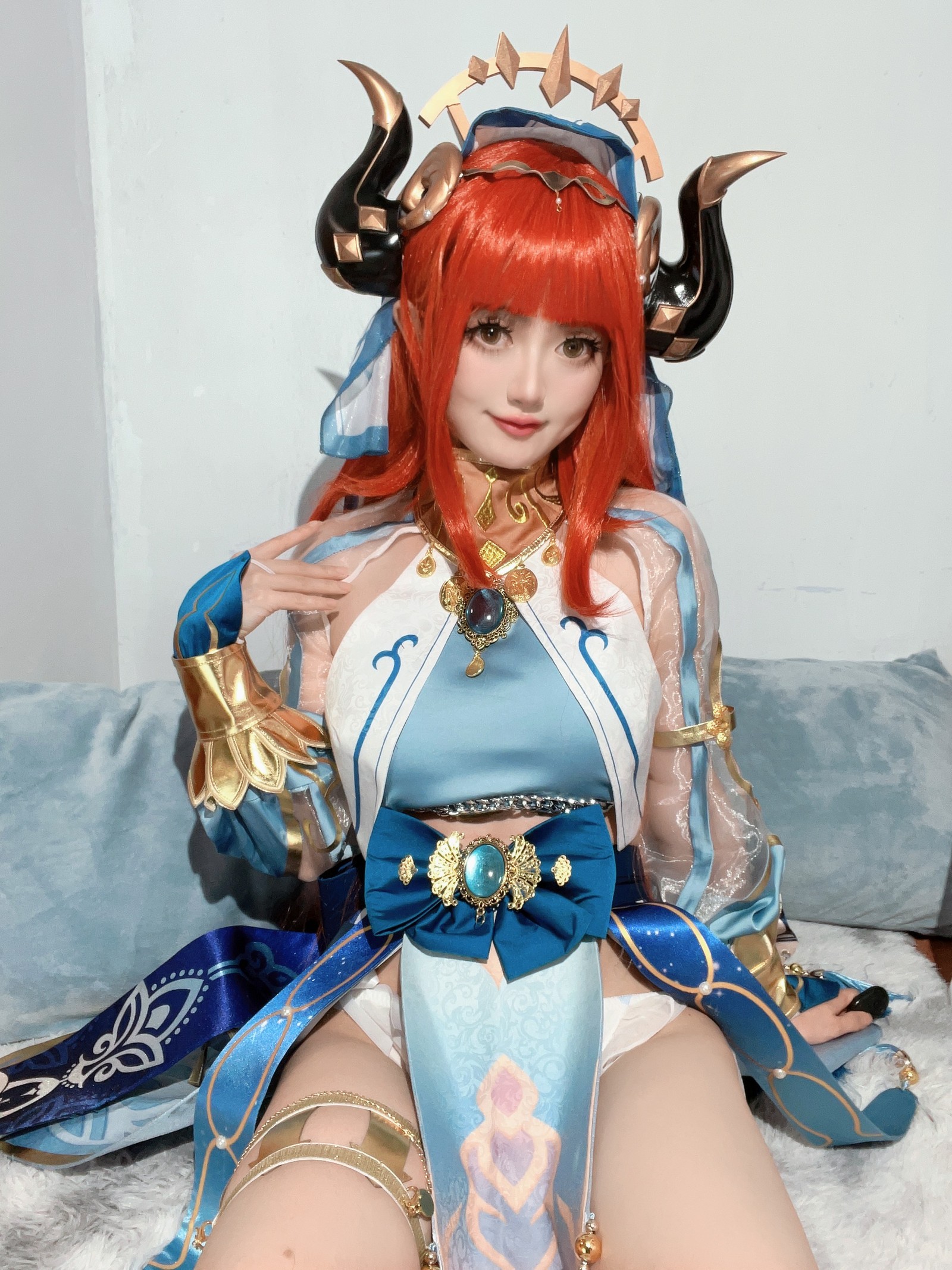 趴趴捣蛋陌 妮露 西域舞娘 Cosplay 写真集｜异域风格高清摄影（67P｜236MB）插图6