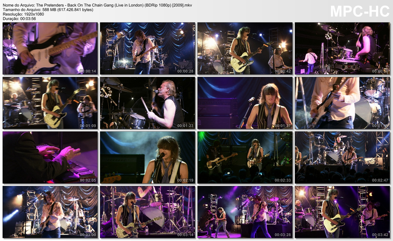 The Pretenders - Back On The Chain Gang (Live in London) (BDRip 1080p) [2009]