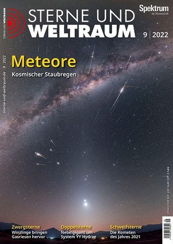 Cover: Sterne und Weltraum Magazin No 09 September 2022