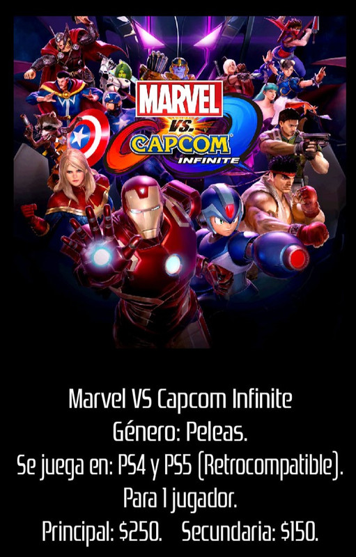 Marvel Vs Capcom Infinite