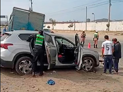 TRIPLE CHOQUE FATÍDICO EN PANAMERICANA