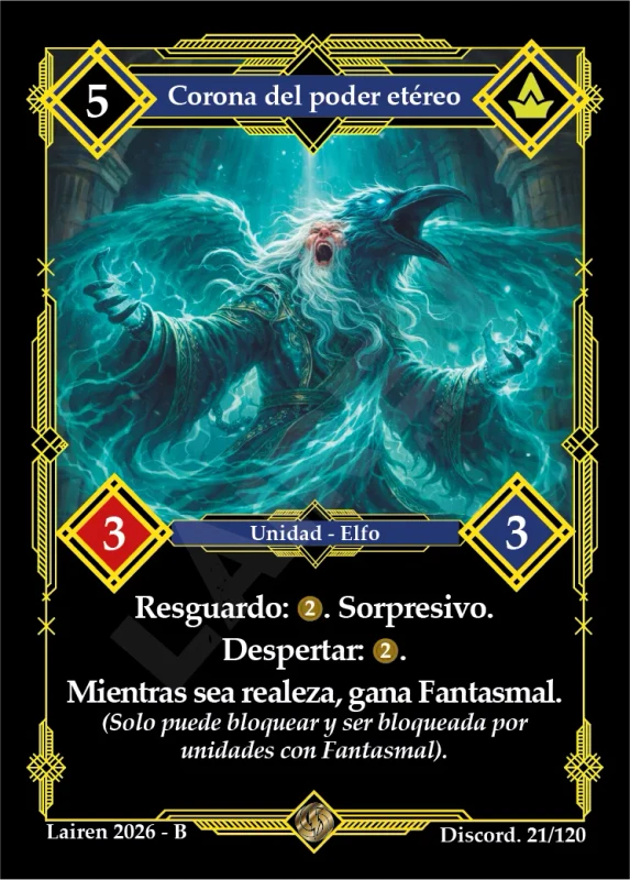 CORONA DEL PODER ETEREO