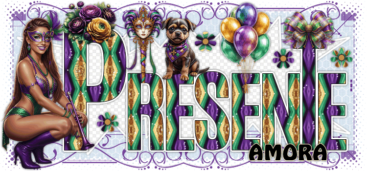 Presente Celebrant Carnaval amora