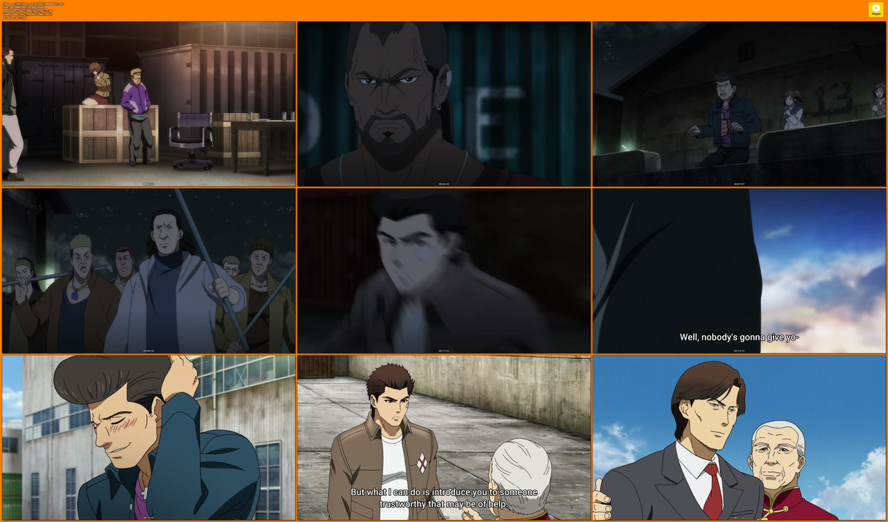 Shenmue the Animation S01E05 [VRV 1080p HEVC E-OPUS] HR-DR