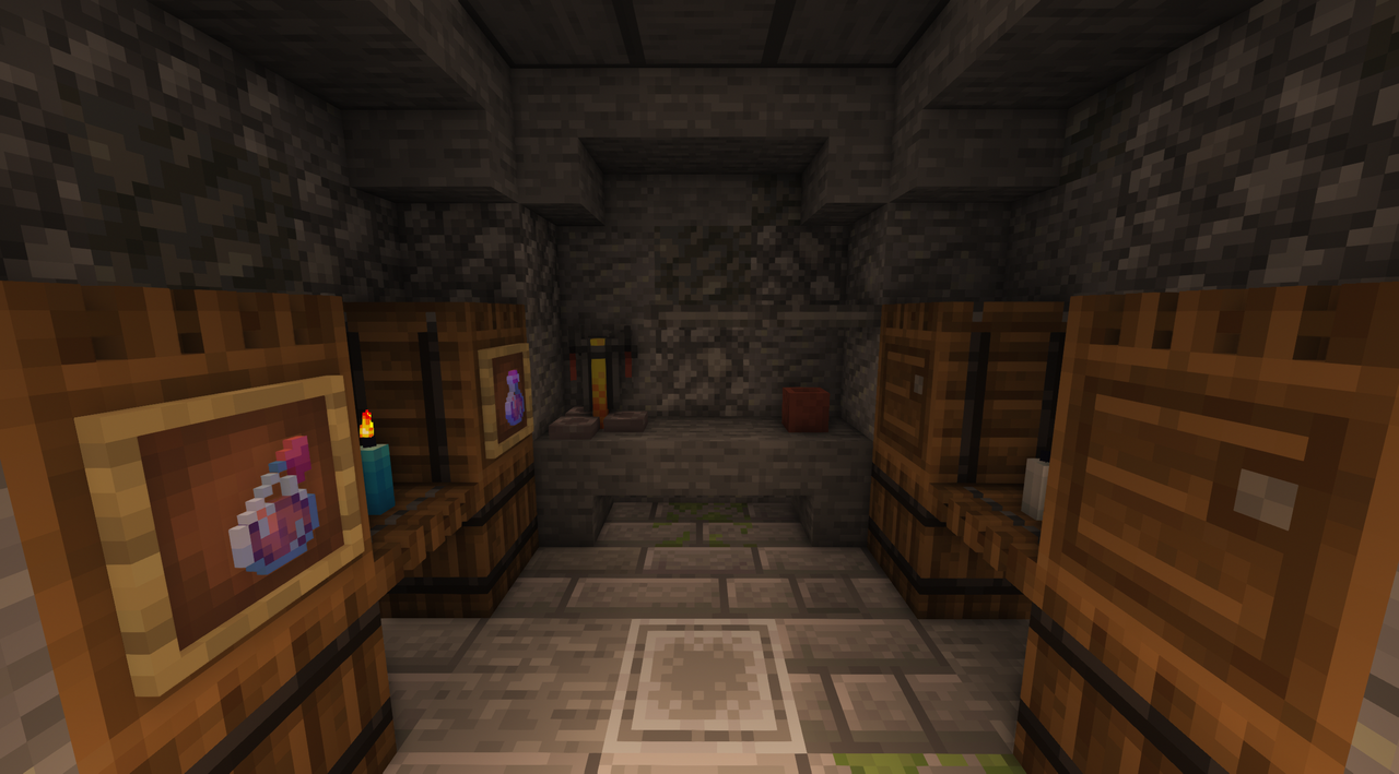 Floating Arctic Fortress (with creation Prozess) Minecraft Map
