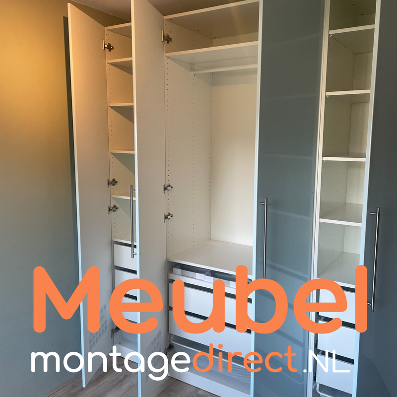 IKEA PAX kast montage foto 15