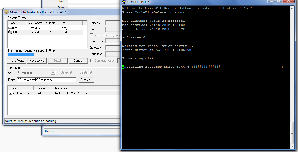 3Installation