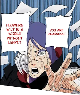 You are darkness! Flowers only wilt in a world without light!!