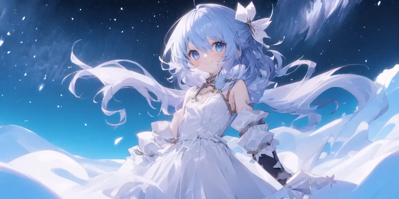 20723-431290131-detailed background, (night_1.2), Starry Sky, Snowfields, ice wall, snow, wide shot,