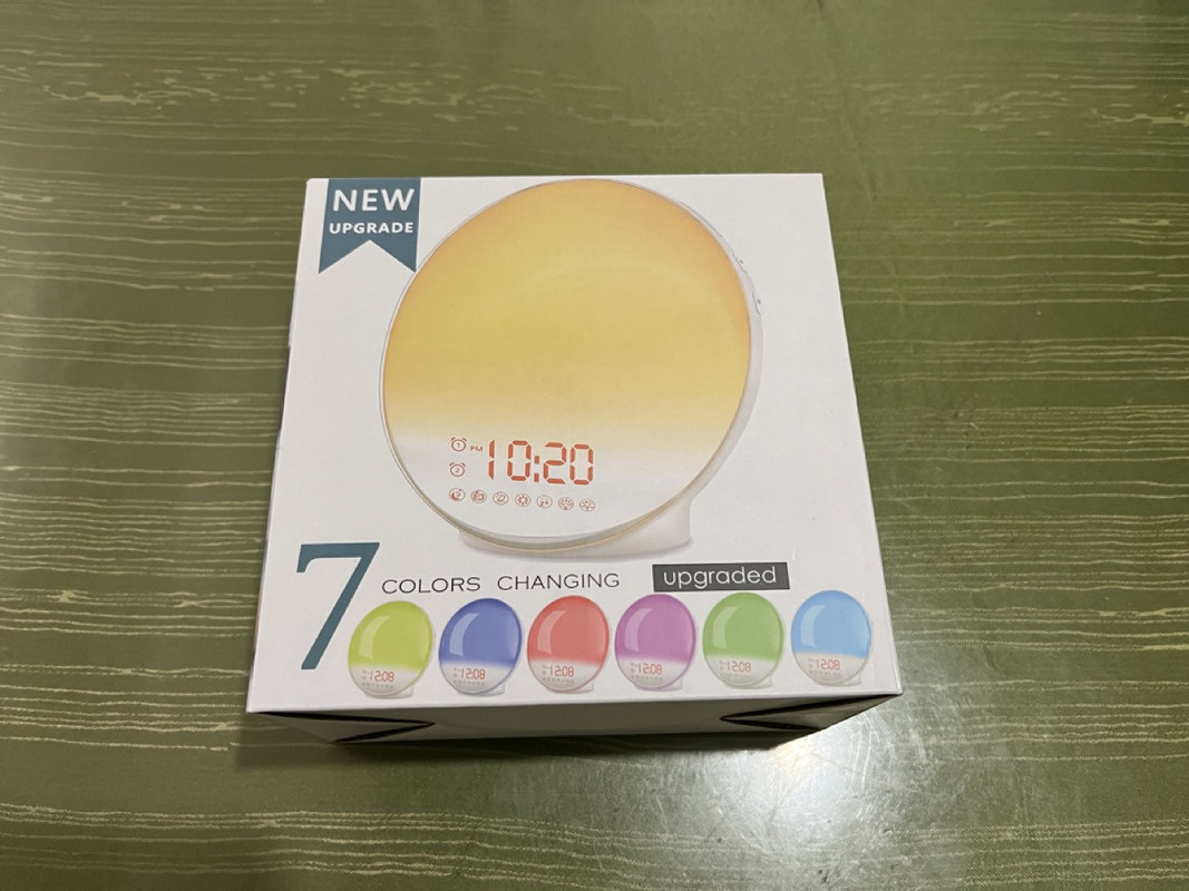 JALL Wake Up Light Sunrise Alarm Clock 2 — Postimages