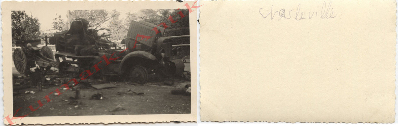 Foto 2. Panzer Div Schü Regiment 2 Frankreich Ch