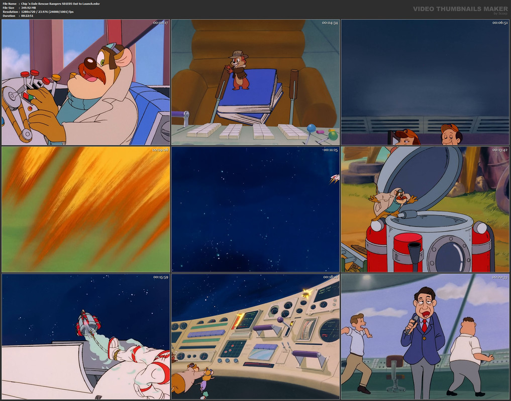 Chip 'n Dale Rescue Rangers S01E05 Out to Launch.mkv