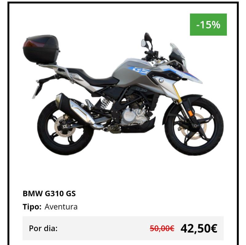 Alugar uma moto em Portugal...