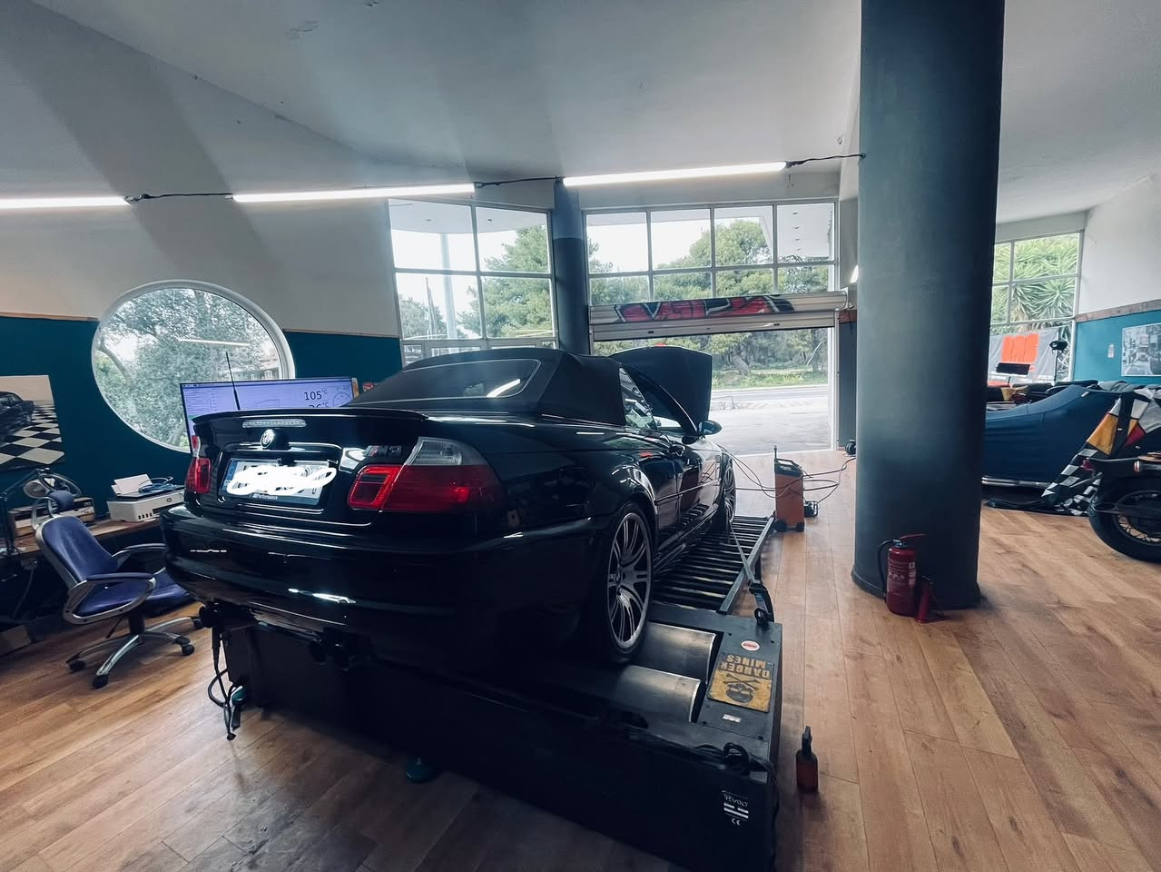 BMW E46 dyno graph 149hp