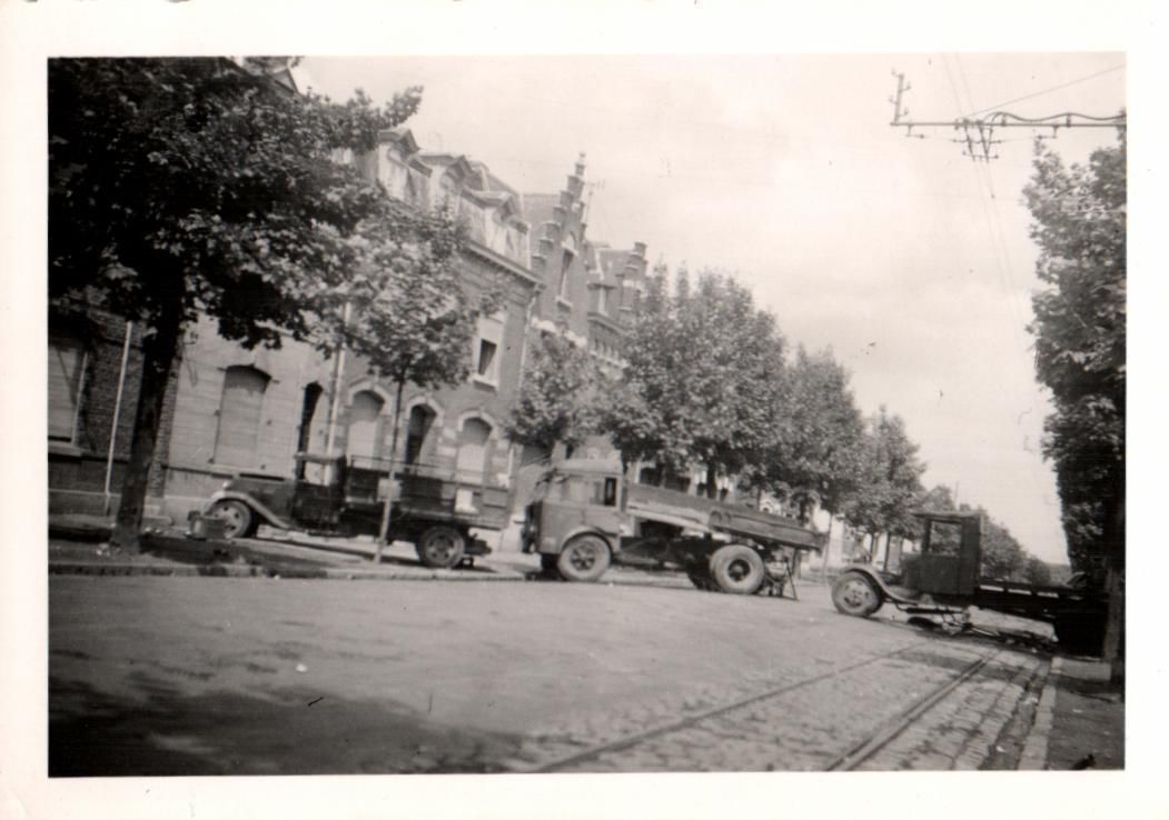 Straßensperre in Valenciennes 27.5.1940