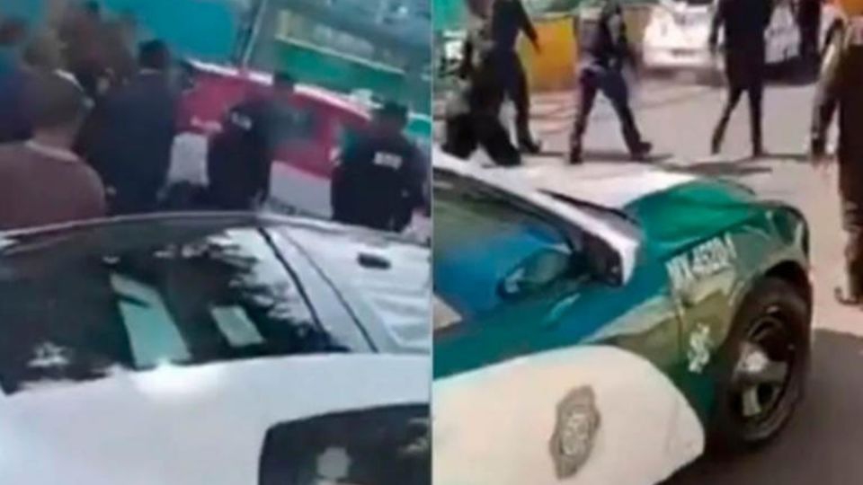 (FUERTE VIDEO) Agresión armada en CDMX: Policías atacan a balazos a hombre que los atropelló