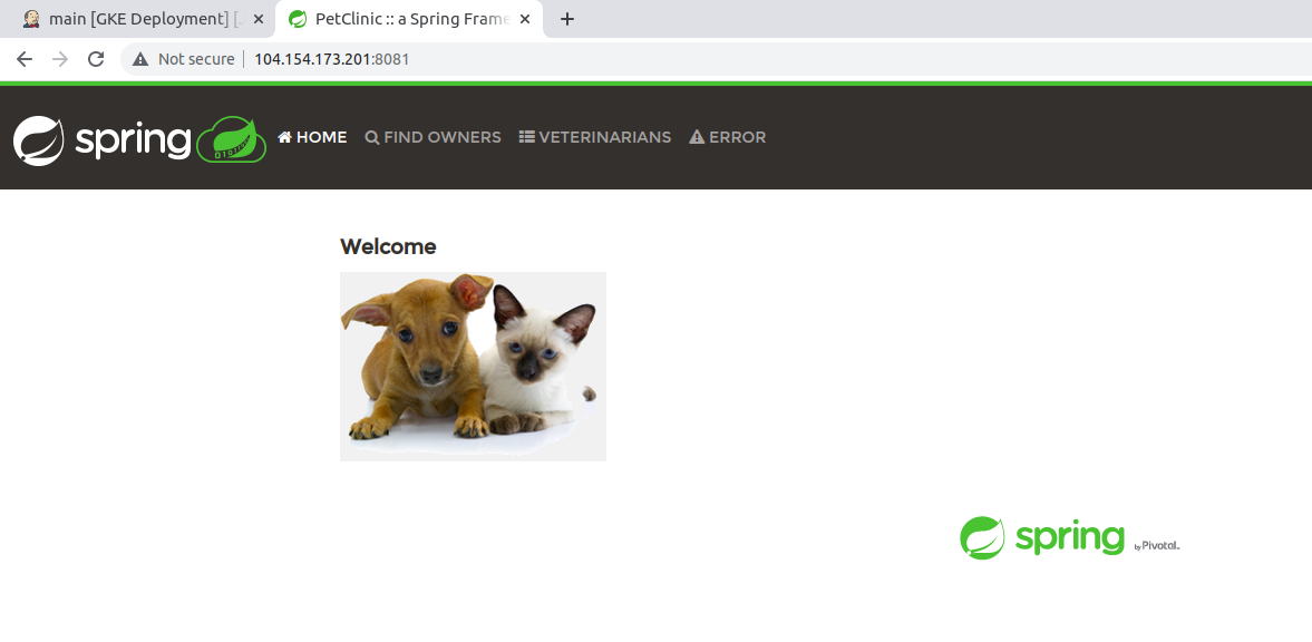 Accessing application