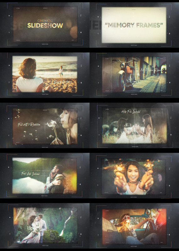 Memory Frames - Cinematic Slideshow - 1