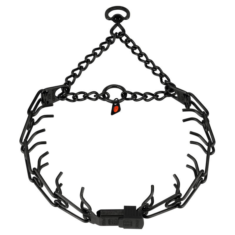 Herm Sprenger Black Stainless Steel Quick Release Collar