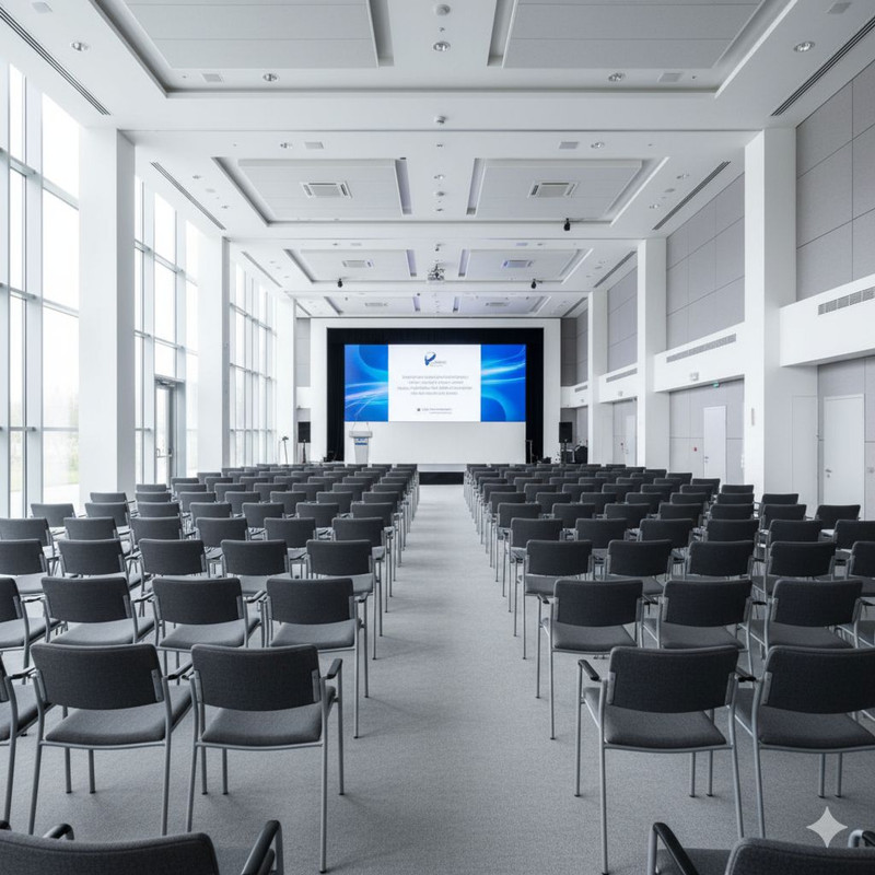 Выбор стульев для конференции - складные стулья с мягкими сиденьями в аренду