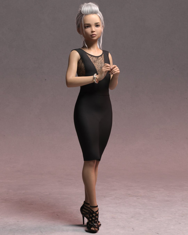 Aura Teen For Genesis 8 Female