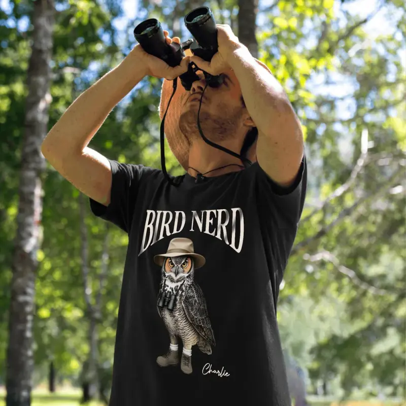 Embrace Your Inner 'Bird Nerd' With This Awesome Tee!