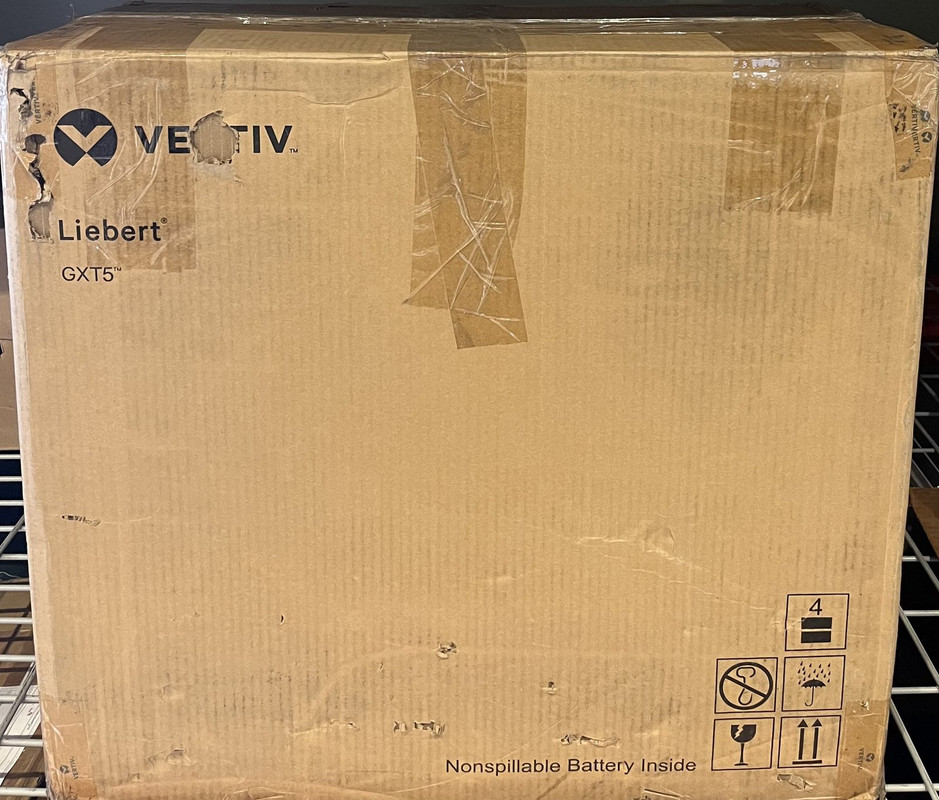 VERTIV GXT5-1500LVRT2UXL DOUBLE CONVERSION 120V 2U 1500 WATT BATTERY BACKUP UPS