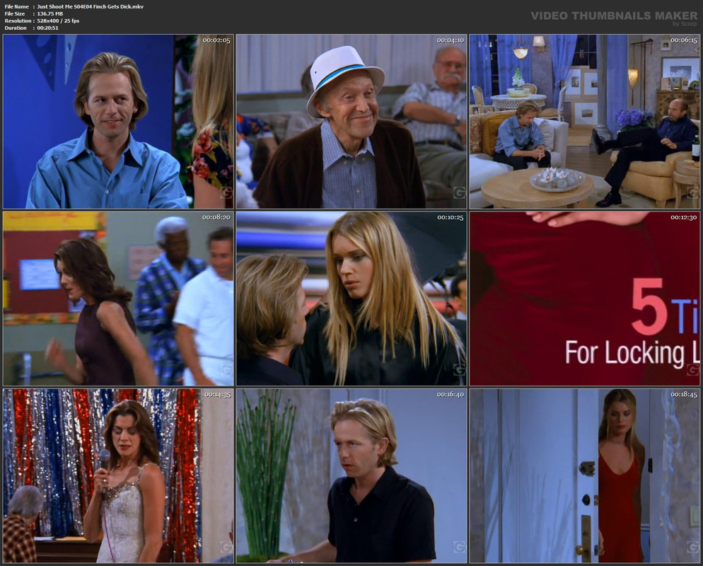 Just Shoot Me S04E04 Finch Gets Dick.mkv