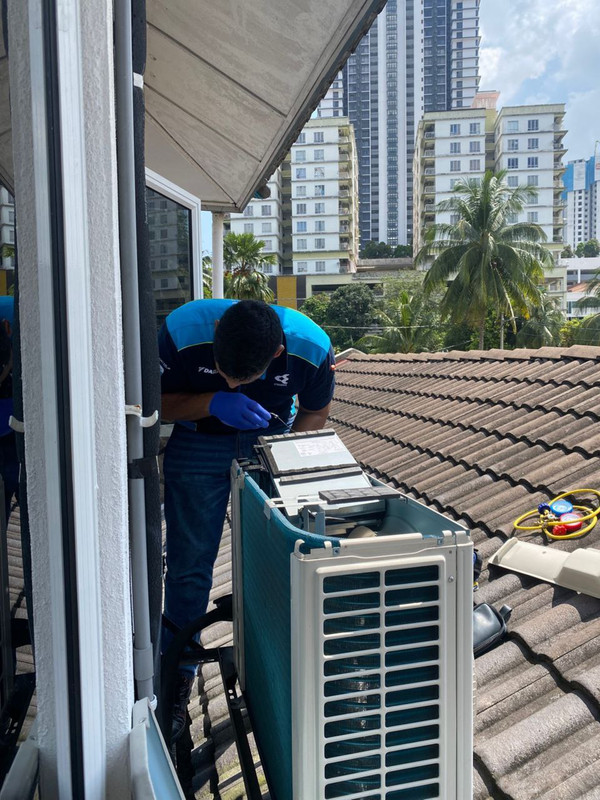 Servis Aircond di Bumbung