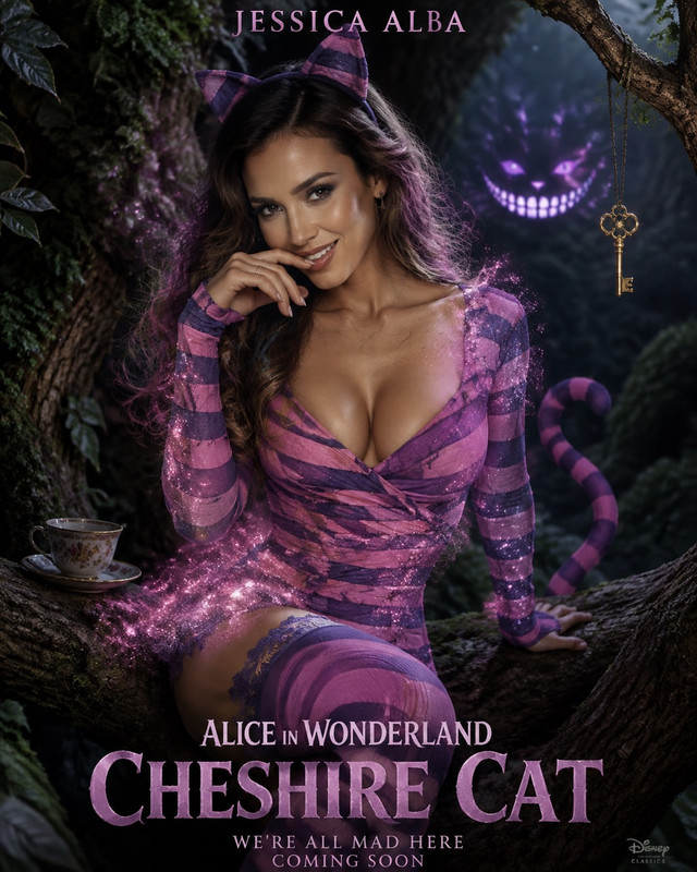 Jessica Alba Cheshire Cat
