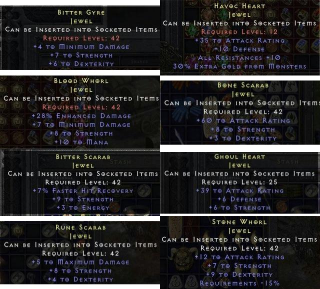 Rare Jewel Jewels Dex Str Ar Req Topic d2jsp