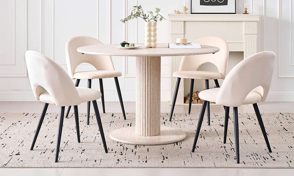 Chaise contemporaine élégante