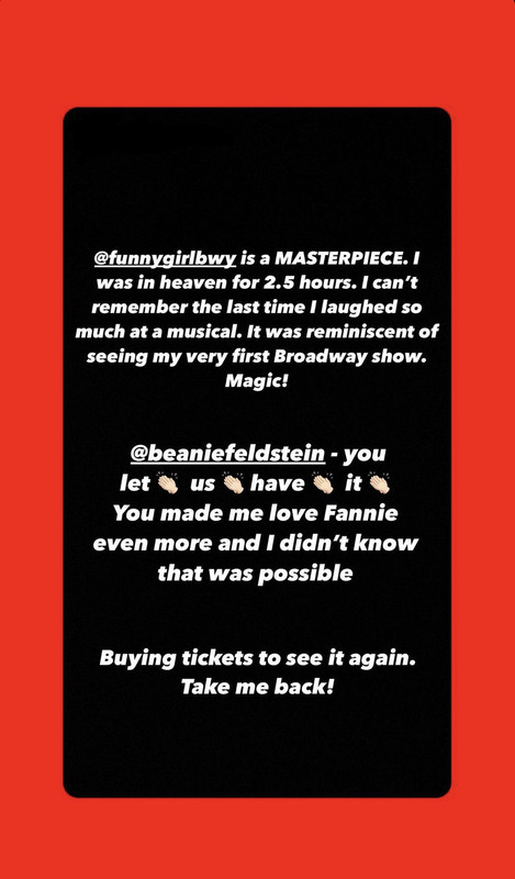 FUNNY GIRL on Broadway - News & Discussion Thread