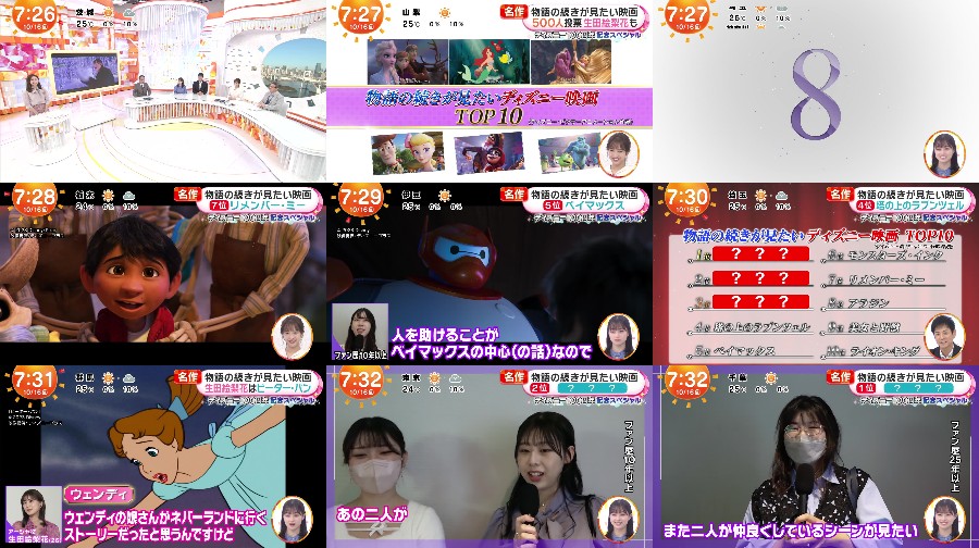 めざましテレビ