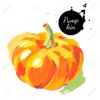 Sketch & Paint Watercolor Pumpkin Sketch & Paint Watercolor Pumpkin