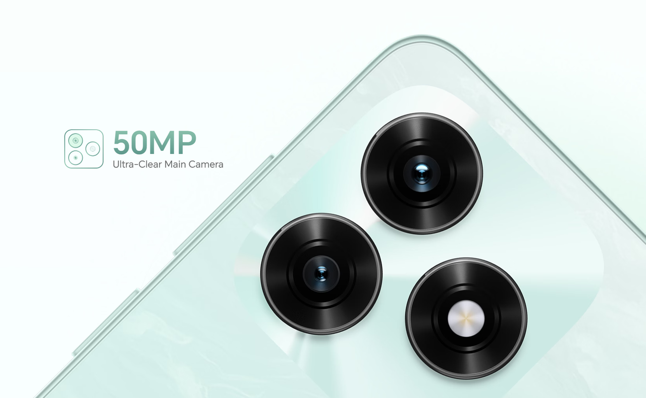 50MP Ultra-Clear Camera