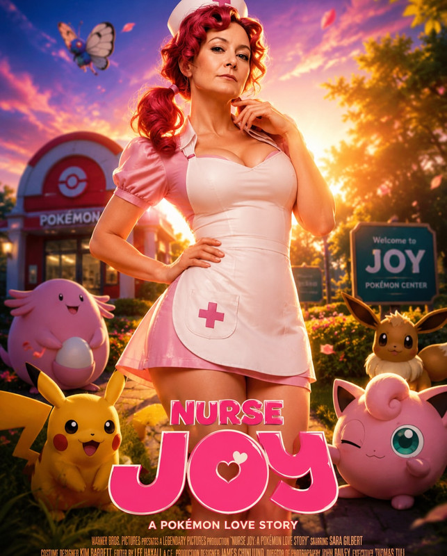 Sara Gilbert Nurse Joy