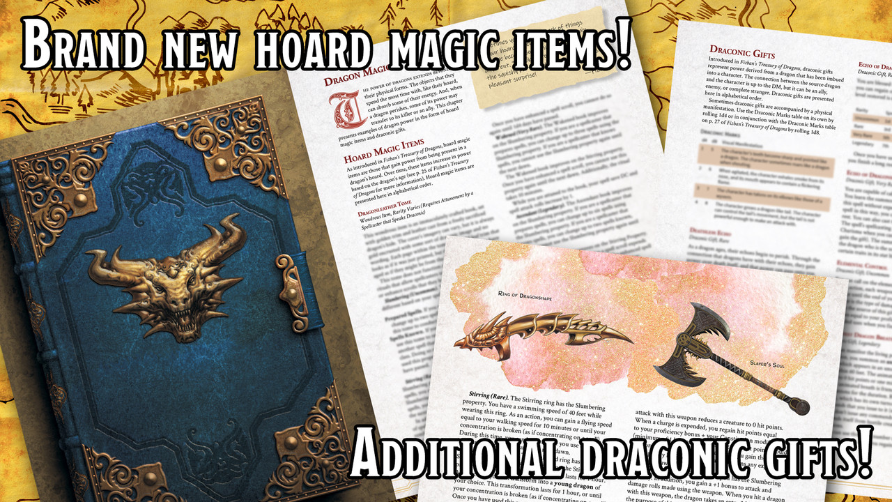 Hoard Magic Items and Draconic Gifts