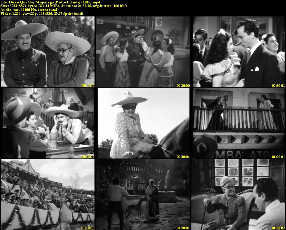 Dicen Que Soy Mujeriego Pedro Infante 1948 s - Dicen Que Soy Mujeriego (1948) Comedia Romance