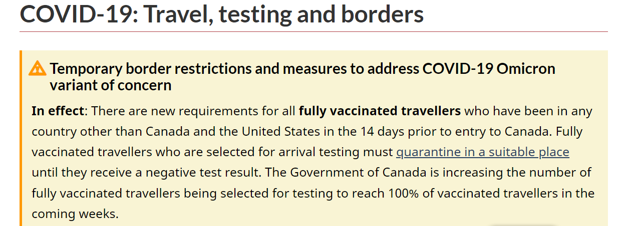 Coronavirus en Canada: Noticias, cancelaciones - Forum USA and Canada