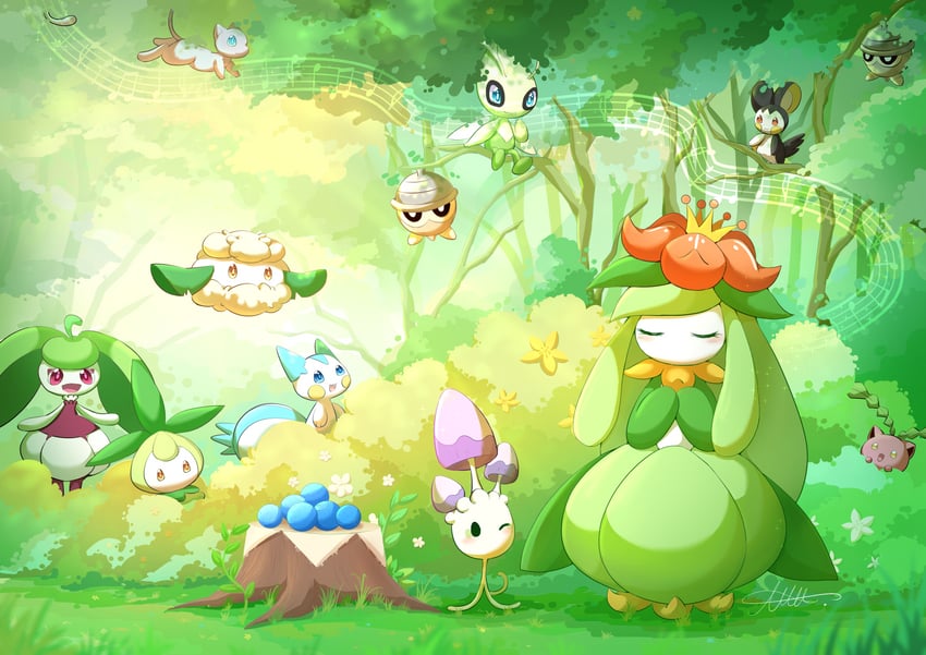 mew-pachirisu-celebi-emolga-lilligant-an