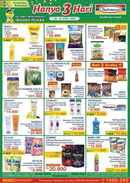 Katalog Promo Indomaret 23-25 April 2021 
