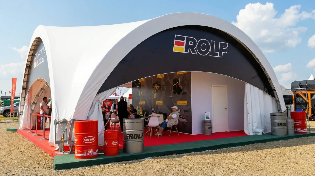 Аренда арочного шатра