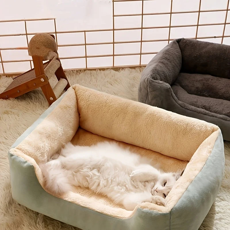 Pet Dog Cat Bed Side View
