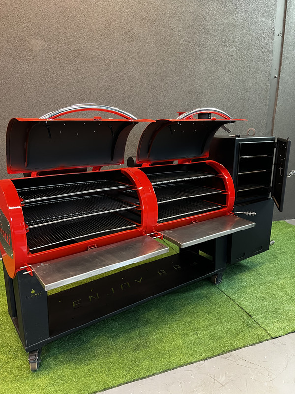 Pit Smoker 24 Cavalete imagem 3